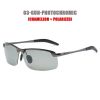 1pc Polarized Chameleon Sunglasses With Case For Fishing, Hiking, Camping